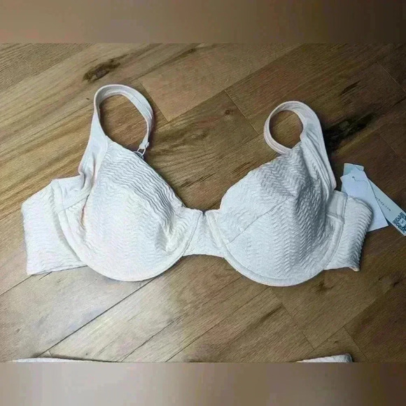 NWT SANCTUARY Bikini size XL top and bottom color  beige very Nice ! - Picture 3 of 11